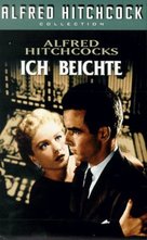 I Confess - German VHS movie cover (xs thumbnail)