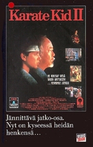 The Karate Kid, Part II - Finnish VHS movie cover (xs thumbnail)