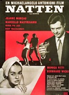 La notte - Danish Movie Poster (xs thumbnail)