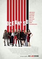 Ocean&#039;s 8 - German Movie Poster (xs thumbnail)