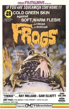 Frogs - Finnish VHS movie cover (xs thumbnail)