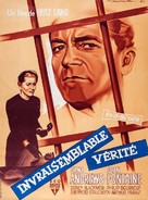 Beyond a Reasonable Doubt - French Movie Poster (xs thumbnail)