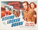 Behind Locked Doors - Movie Poster (xs thumbnail)
