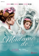 Madame de... - French DVD movie cover (xs thumbnail)