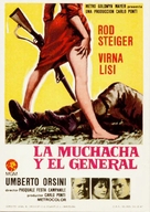 La ragazza e il generale - Spanish Movie Poster (xs thumbnail)
