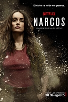 &quot;Narcos&quot; - Mexican Movie Poster (xs thumbnail)