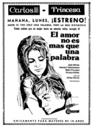 Liefde is slechts een woord - Spanish poster (xs thumbnail)