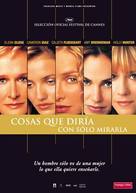 Things You Can Tell Just By Looking At Her - Spanish Movie Poster (xs thumbnail)