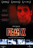 Fear X - Spanish DVD movie cover (xs thumbnail)