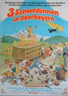 Drei Schwedinnen in Oberbayern - German Movie Poster (xs thumbnail)