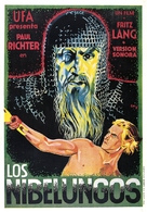 Die Nibelungen: Kriemhilds Rache - Spanish Movie Poster (xs thumbnail)