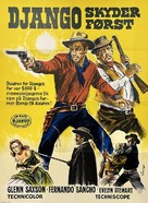 Django spara per primo - Danish Movie Poster (xs thumbnail)
