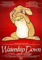Watership Down - German Movie Poster (xs thumbnail)