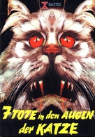 La morte negli occhi del gatto - German DVD movie cover (xs thumbnail)