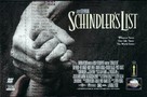 Schindler&#039;s List - British Movie Poster (xs thumbnail)