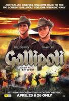 Gallipoli - Australian Re-release movie poster (xs thumbnail)
