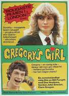 Gregory&#039;s Girl - Swedish Movie Poster (xs thumbnail)