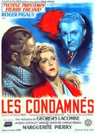 Les condamn&eacute;s - French Movie Poster (xs thumbnail)