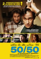 50/50 - Chilean Movie Poster (xs thumbnail)