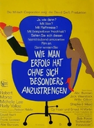 How to Succeed in Business Without Really Trying - German Movie Poster (xs thumbnail)