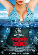 Piranha 3DD - Czech Movie Poster (xs thumbnail)