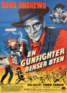 Town Tamer - Danish Movie Poster (xs thumbnail)