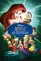 The Little Mermaid: Ariel&#039;s Beginning - German DVD movie cover (xs thumbnail)