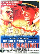 Double crime sur la ligne Maginot - French Movie Poster (xs thumbnail)
