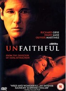 Unfaithful - British DVD movie cover (xs thumbnail)