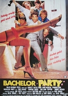Bachelor Party - German Movie Poster (xs thumbnail)