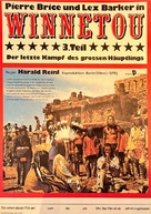 Winnetou - 3. Teil - German Movie Poster (xs thumbnail)