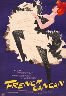 French Cancan - Polish Movie Poster (xs thumbnail)