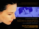 Alice et Martin - British Movie Poster (xs thumbnail)