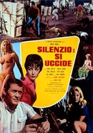 Silenzio: Si uccide - Italian Movie Poster (xs thumbnail)