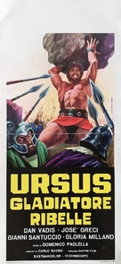Ursus, il gladiatore ribelle - Italian Movie Poster (xs thumbnail)
