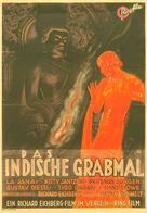 Indische Grabmal, Das - German Movie Poster (xs thumbnail)