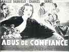 Abus de confiance - French poster (xs thumbnail)