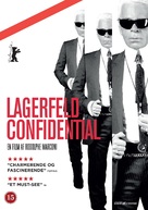Lagerfeld Confidentiel - Danish DVD movie cover (xs thumbnail)