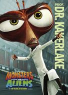 Monsters vs. Aliens - German Movie Poster (xs thumbnail)