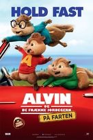 Alvin and the Chipmunks: The Road Chip - Danish Movie Poster (xs thumbnail)
