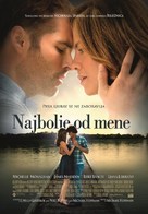 The Best of Me - Croatian Movie Poster (xs thumbnail)