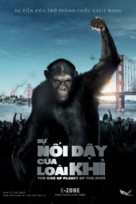 Rise of the Planet of the Apes - Vietnamese Movie Poster (xs thumbnail)