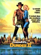 Crocodile Dundee II - French Movie Poster (xs thumbnail)