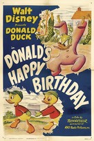 Donald&#039;s Happy Birthday - Movie Poster (xs thumbnail)