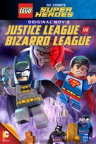 Lego DC Comics Super Heroes: Justice League vs. Bizarro League - DVD movie cover (xs thumbnail)