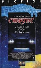 Christine - French VHS movie cover (xs thumbnail)