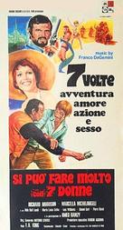 Si pu&ograve; fare molto con 7 donne - Italian Movie Poster (xs thumbnail)