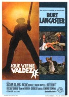 Valdez Is Coming - Spanish Movie Poster (xs thumbnail)
