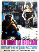 Un uomo da bruciare - Italian Movie Poster (xs thumbnail)