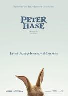 Peter Rabbit - German Movie Poster (xs thumbnail)